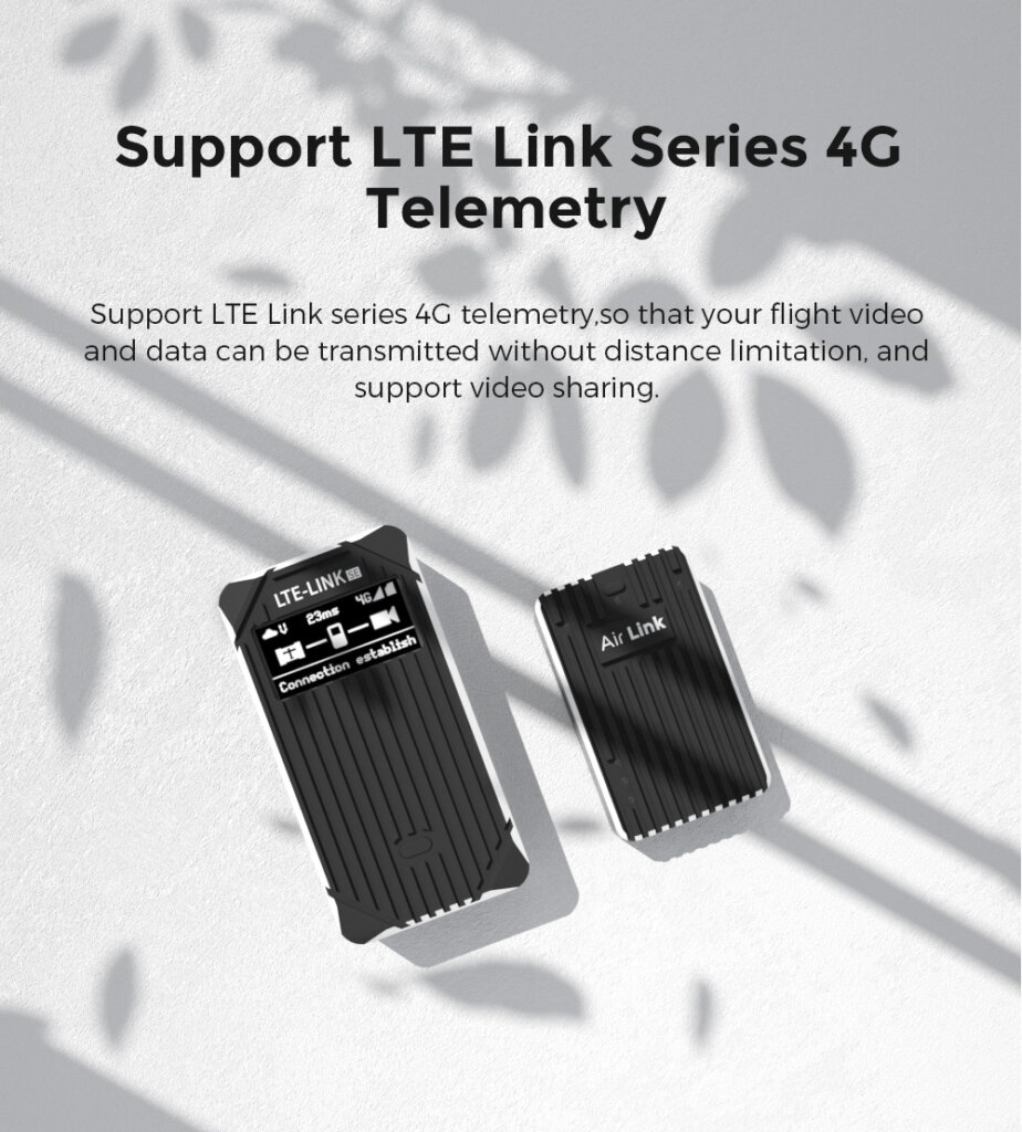 CUAV X7+ Pro Controller Feature: Support LTE Link Series 4G Telemetry