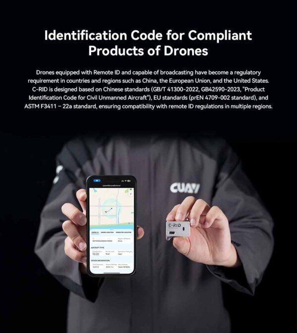 CUAV C-RID Drone Remote ID Broadcast Module - CUAV Official Store