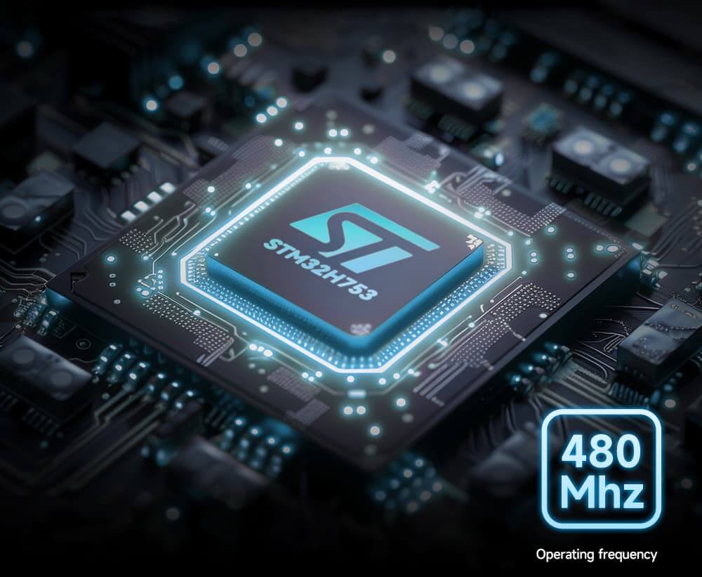 7-Nano Controller Feature: STM32H753 high-speed processor