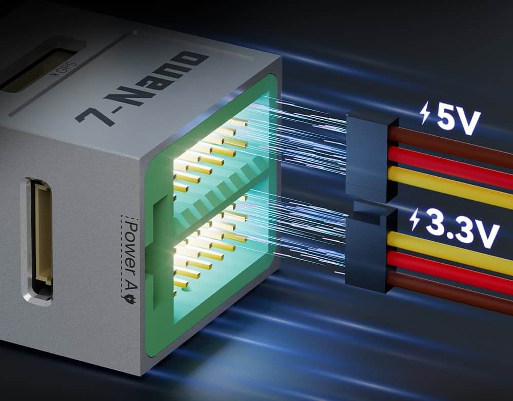 7-Nano Controller Feature: Supports 5V / 3.3V PWM configuration output