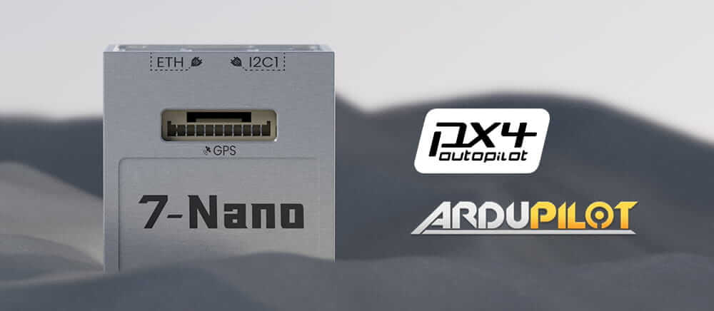 7-Nano Controller: Support ArduPilot and PX4 firmware