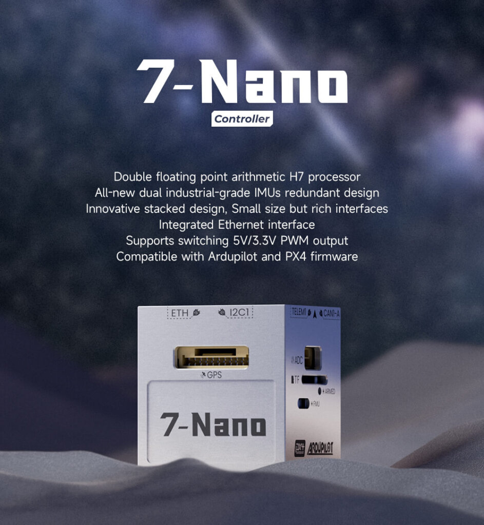 CUAV 7-Nano Controller Product Feature