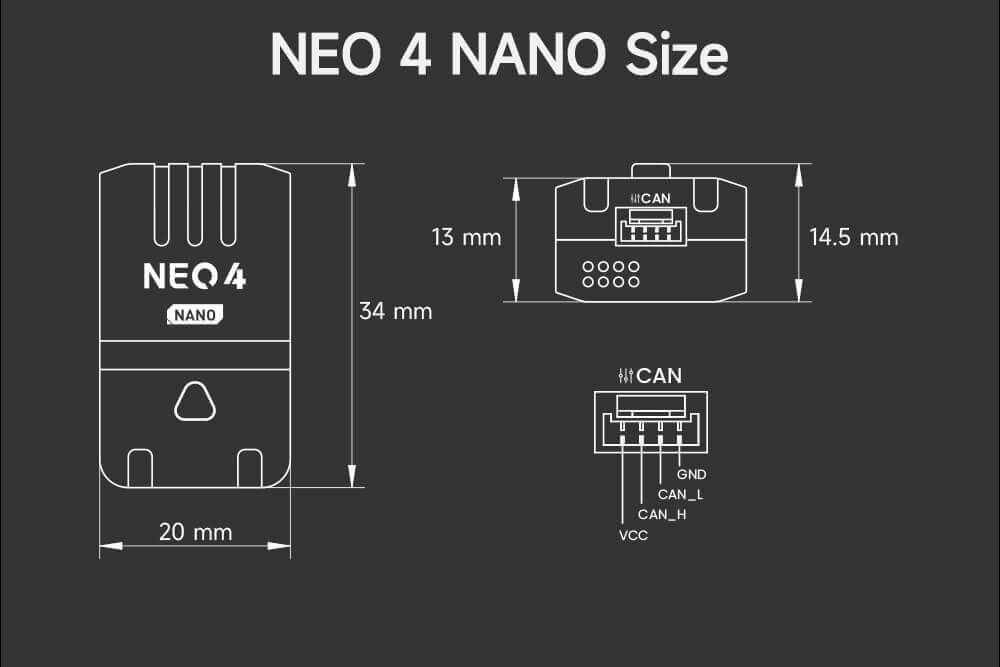 NEO 4 Nano Size
