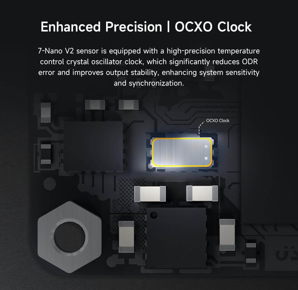 7-Nano V2 Controller Feature: Enhanced Precision I OCXO Clock