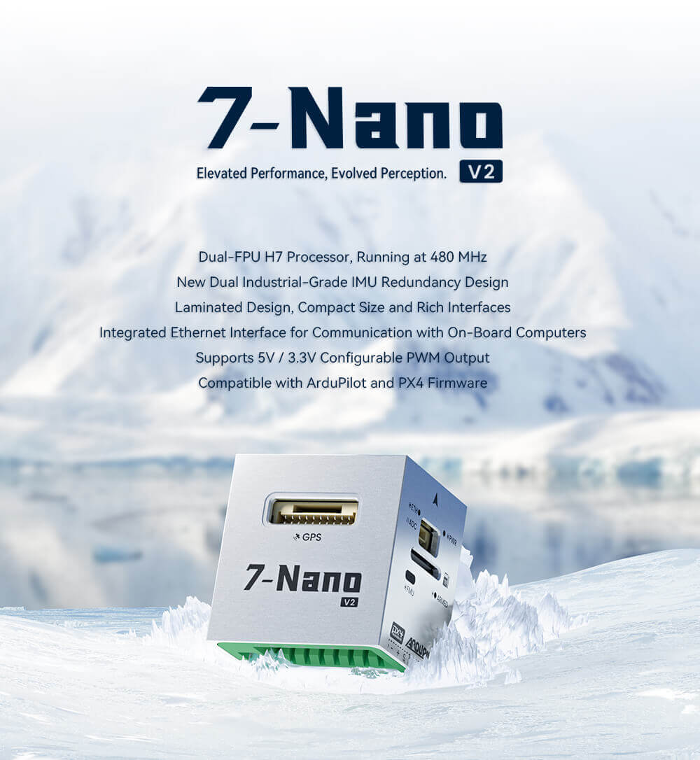 CUAV 7-Nano V2 Standard Flight Controller 6 7-Nano V2 Controller Description