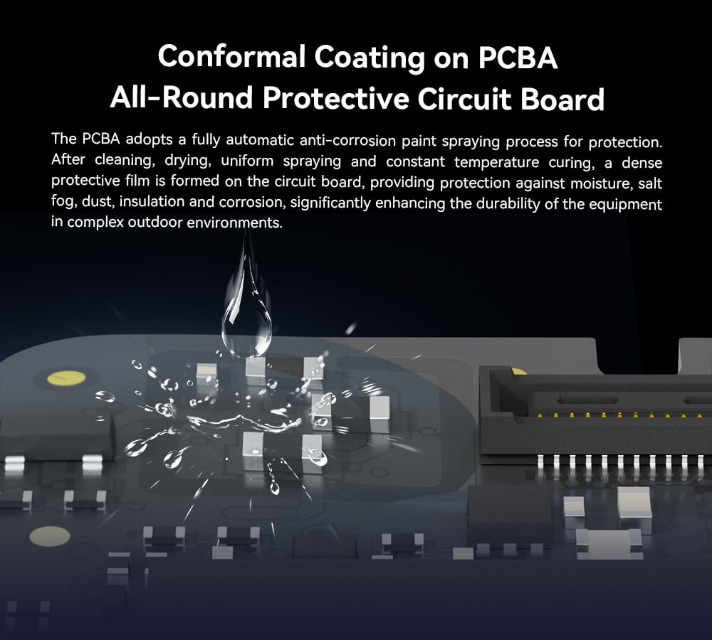 CUAV X25 MEGA Industrial-Grade Controller – Without Power Module 15 X25 MEGA Controller Feature: Conformal Coating on PCBA, All-Round Protective Circuit Board