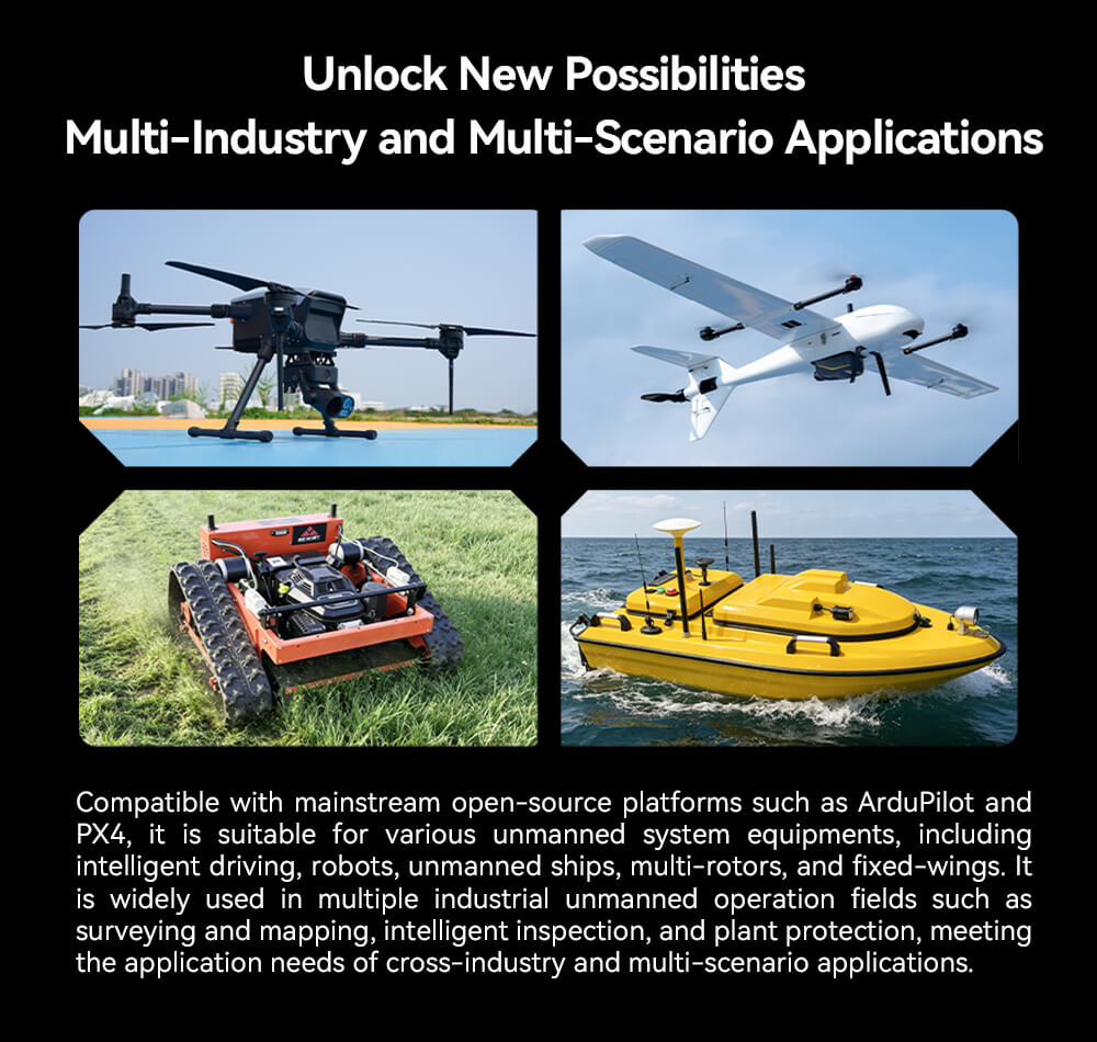 CUAV X25 MEGA Industrial-Grade Controller – Without Power Module 19 X25 MEGA Controller Feature: Unlock New Possibilities, Multi-Industry and Multi-Scenario Applications